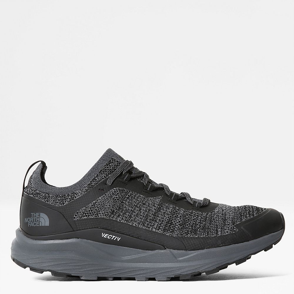 The North Face Trail Running Shoes Mens Australia - The North Face Vectiv Escape Black / Grey Hiking